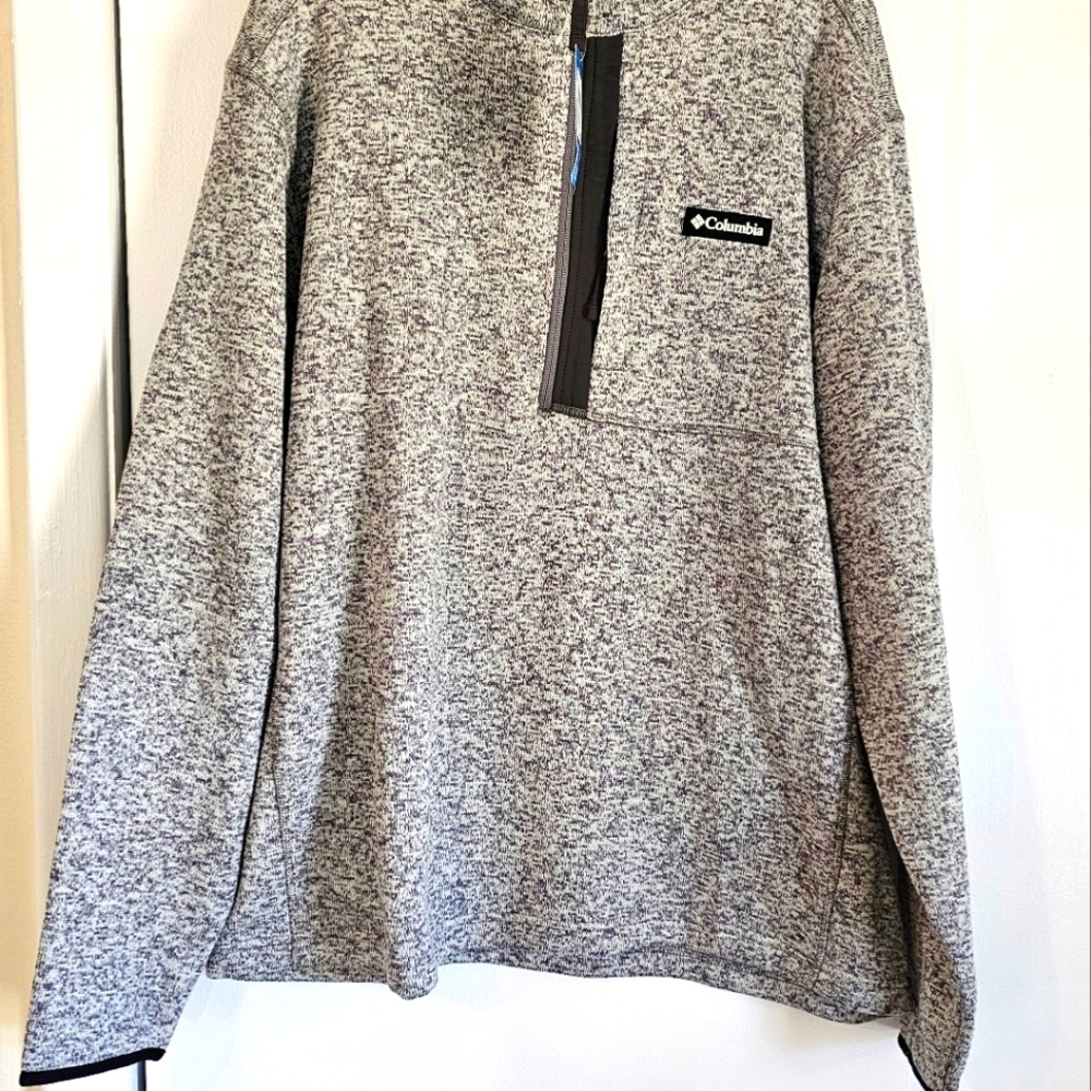 NWT Columbia Men's Half Zip Pullover